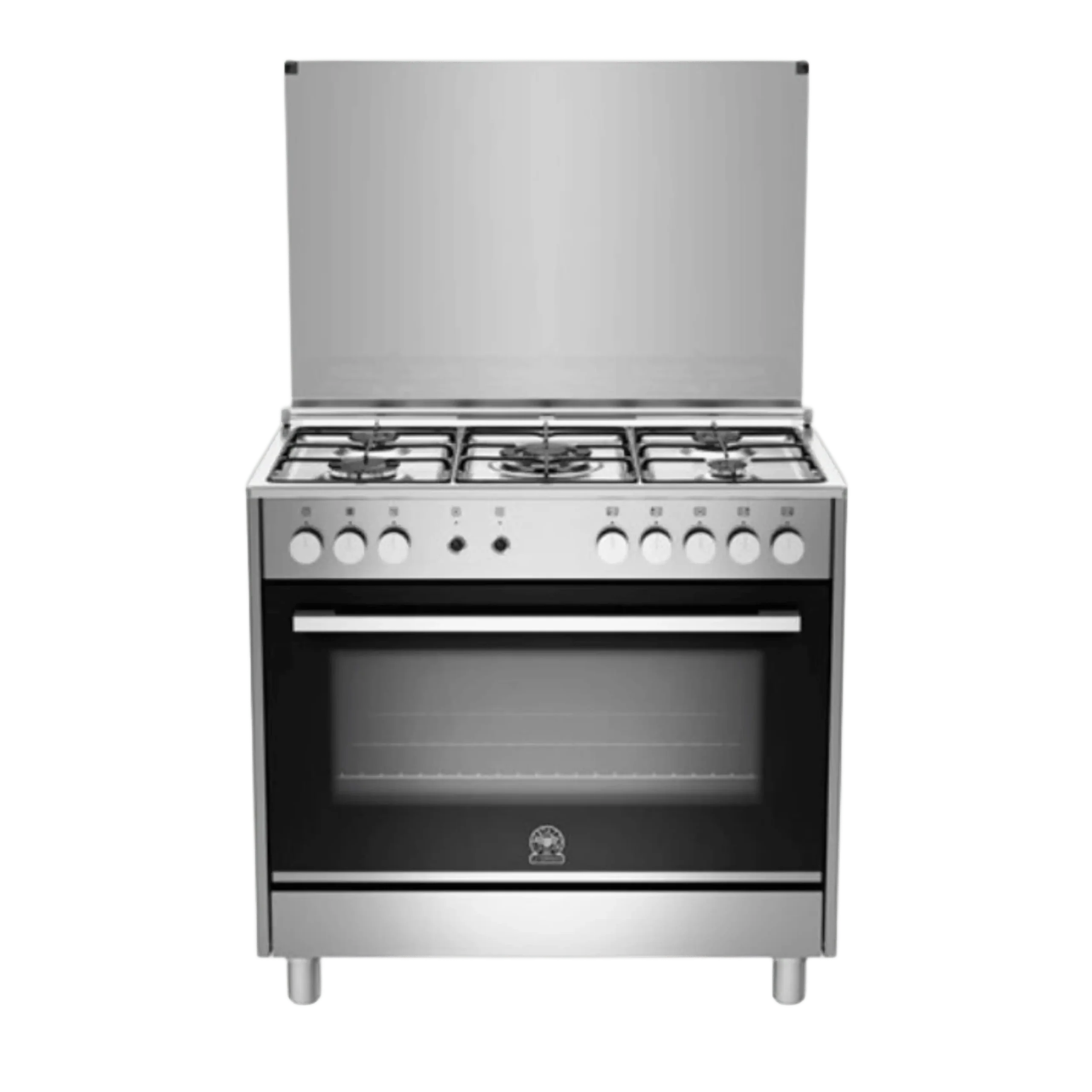 LA GERMANIA COOKER 5 BURNERS SILVER WIDE TUS95C30DXCI | Gas Cooker Lebanon