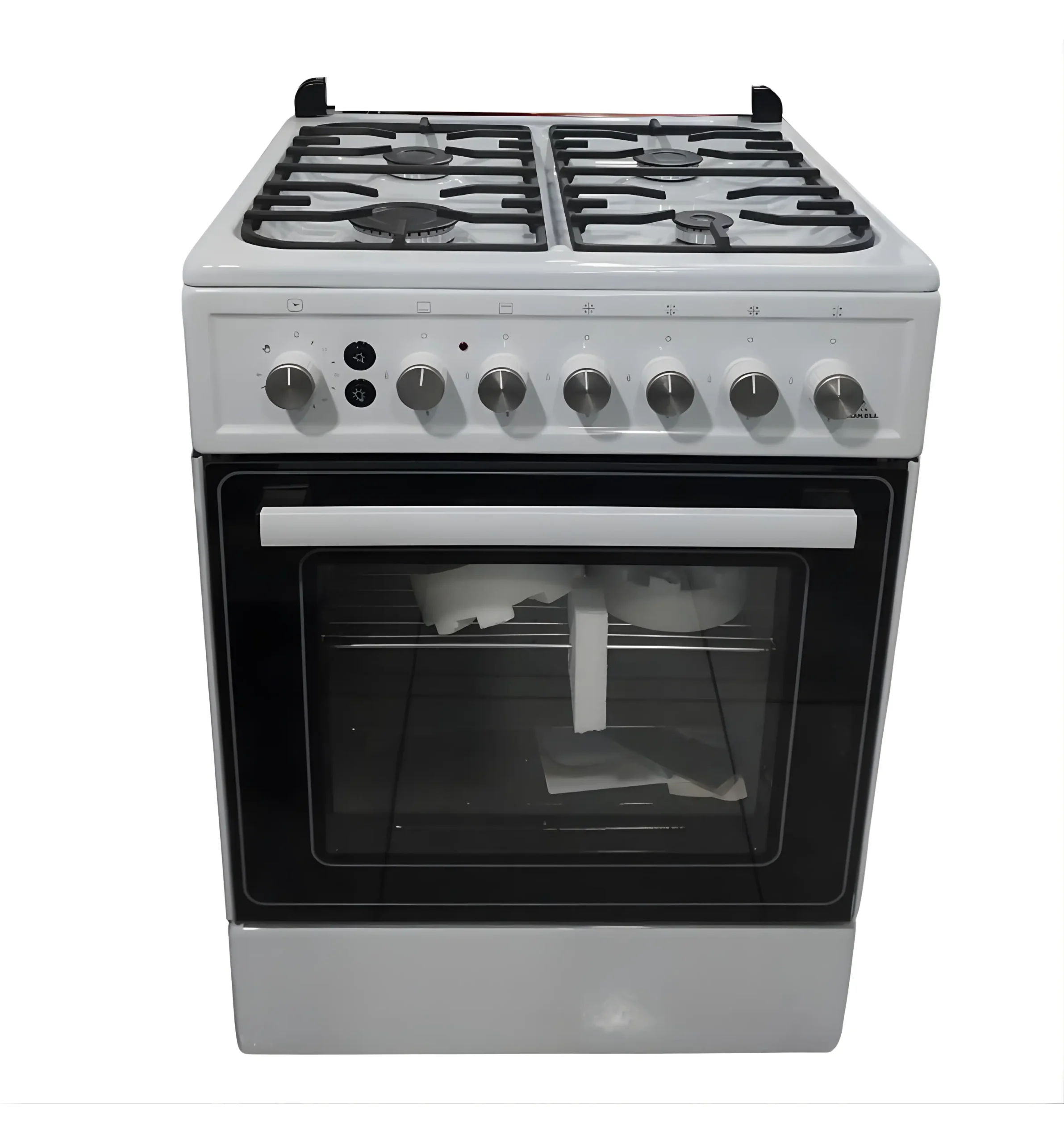 Luxell Gas Cooker 60cm LF60GG40BRASS with 4 Brass Burners