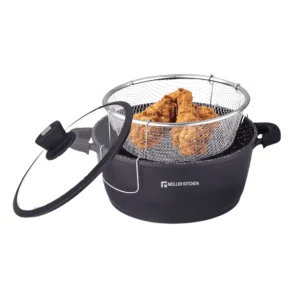 Muller Koch MK-3010 26cm Non-Stick Die-Cast Aluminum Casserole Pot with Lid