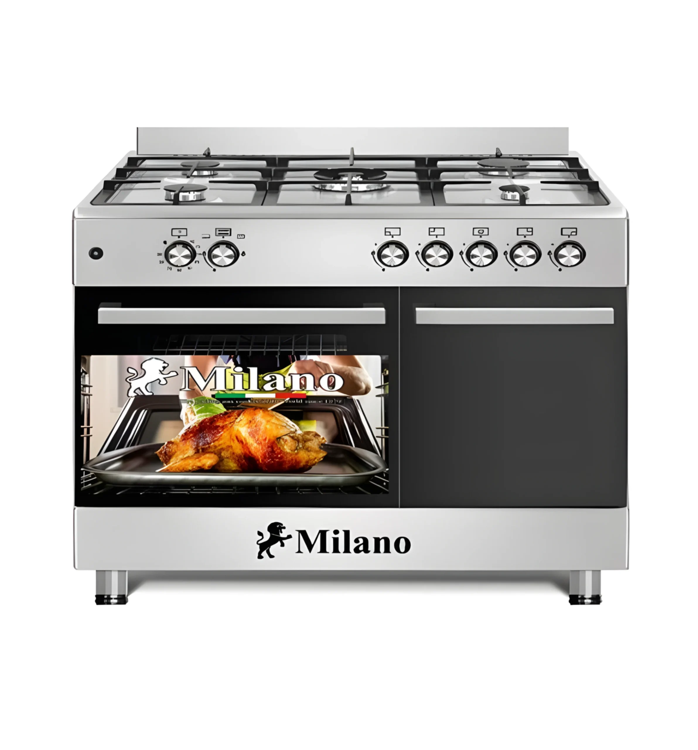 Milano Gas Cooker 90CM HN5000-FULL-ST