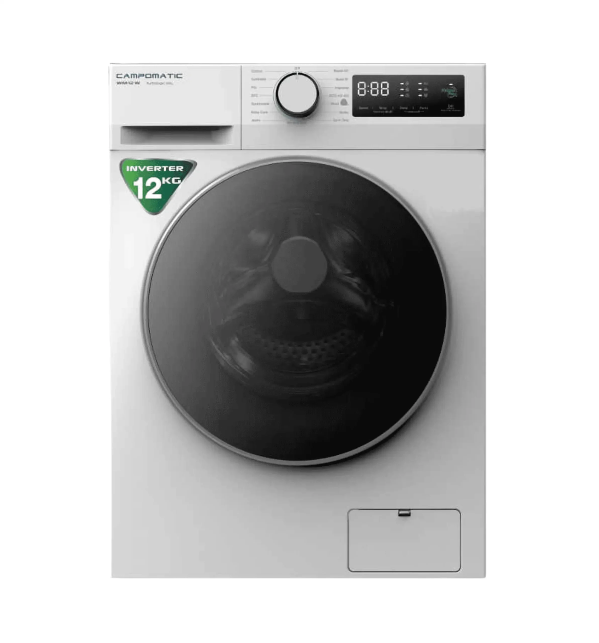 Campomatic WM12I 12kg front load washing machine with LED display