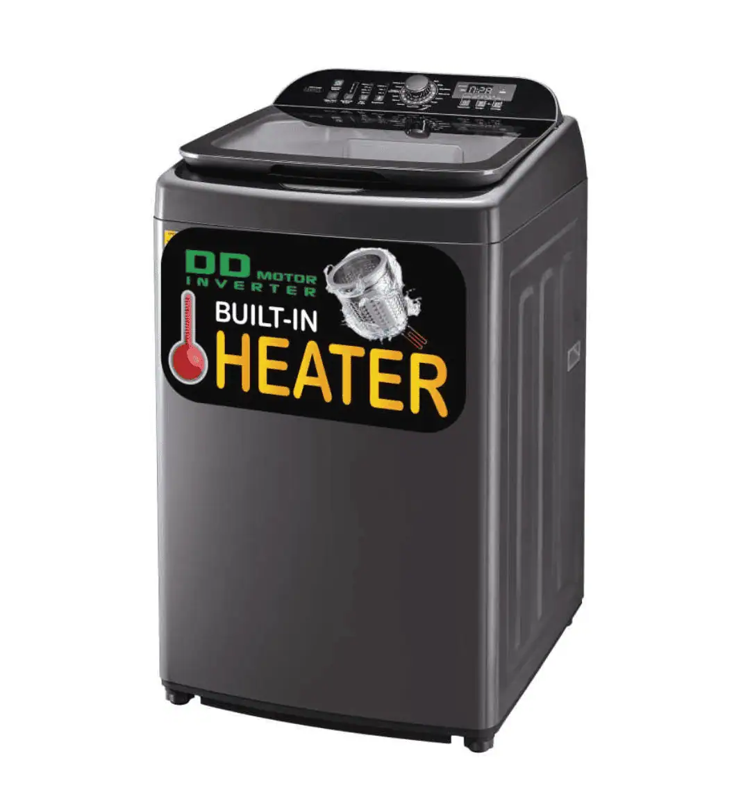 Campomatic TL23HDD 23kg top load washing machine anthracite