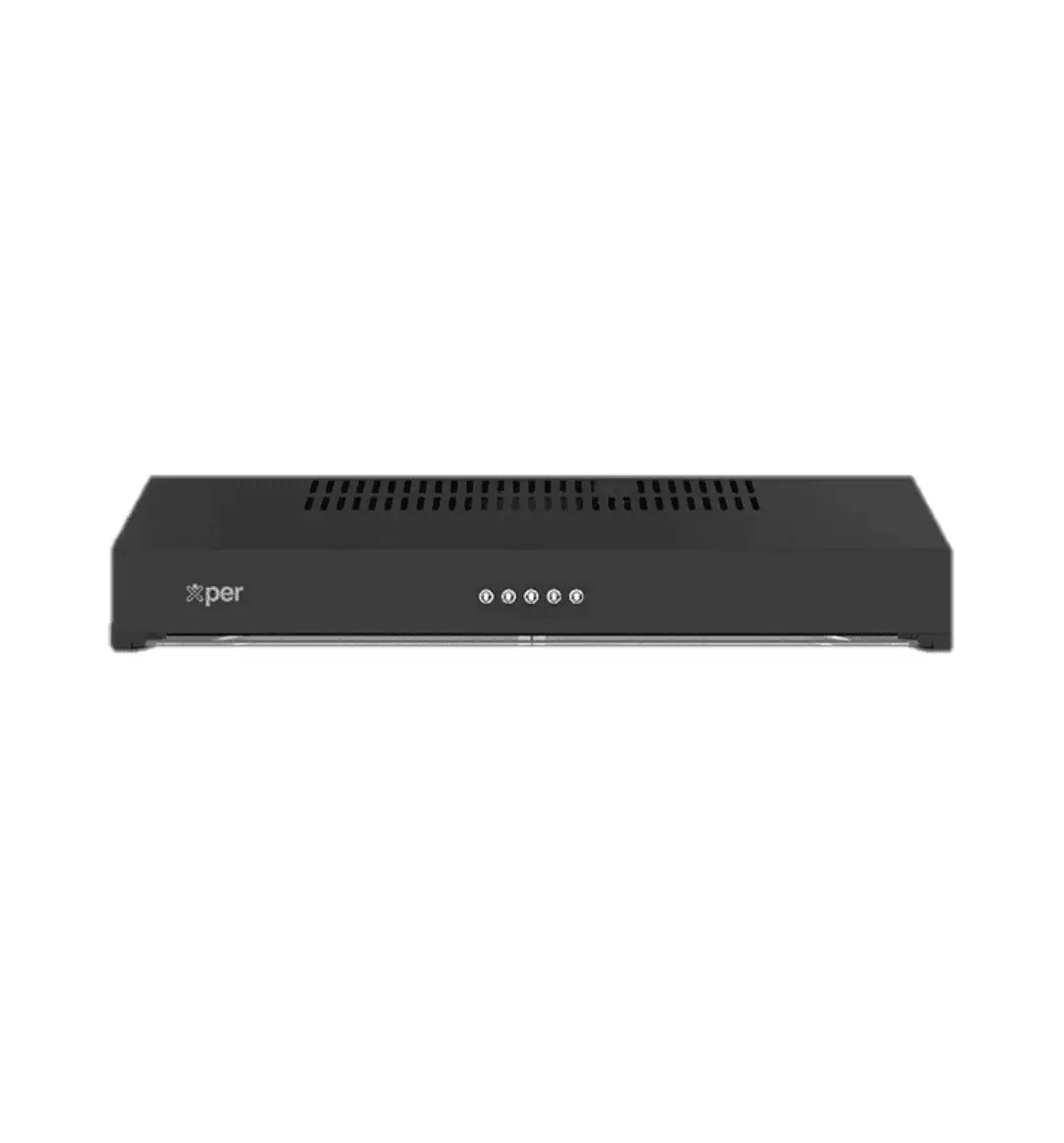 XPER Slim 60cm Black Cooker Hood XHC60B